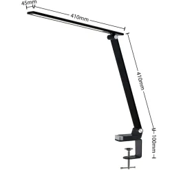 Tamarin LED-bordlampe, kan dæmpes, sort^PRIOS