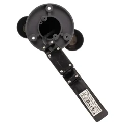 PRIOS Tulimar sokkellampe, 45 cm, antracit, 2 lyskilder, aluminium