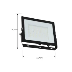 udendørs LED-spot Maikel, 150W, 12000lm, metal^PRIOS Best