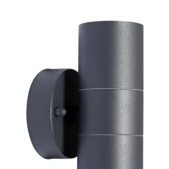 udendørs væglampe Tulimar, 2 lyskilder, antracit, metal^PRIOS Outlet