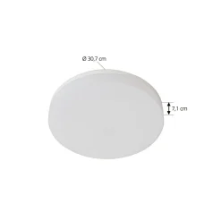 PRIOS Wynion LED-loftslampe CCT DIP-kontakt 30 cm