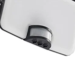 Yahir LED-solcellevægspot, sensor, sort^PRIOS Best