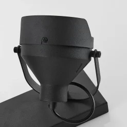 Projektør-loftspot Henega, sort med 2 lyskilder^Lindby Online