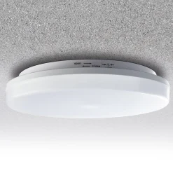 Heitronic Pronto LED-loftlampe, rund Ø 33 cm