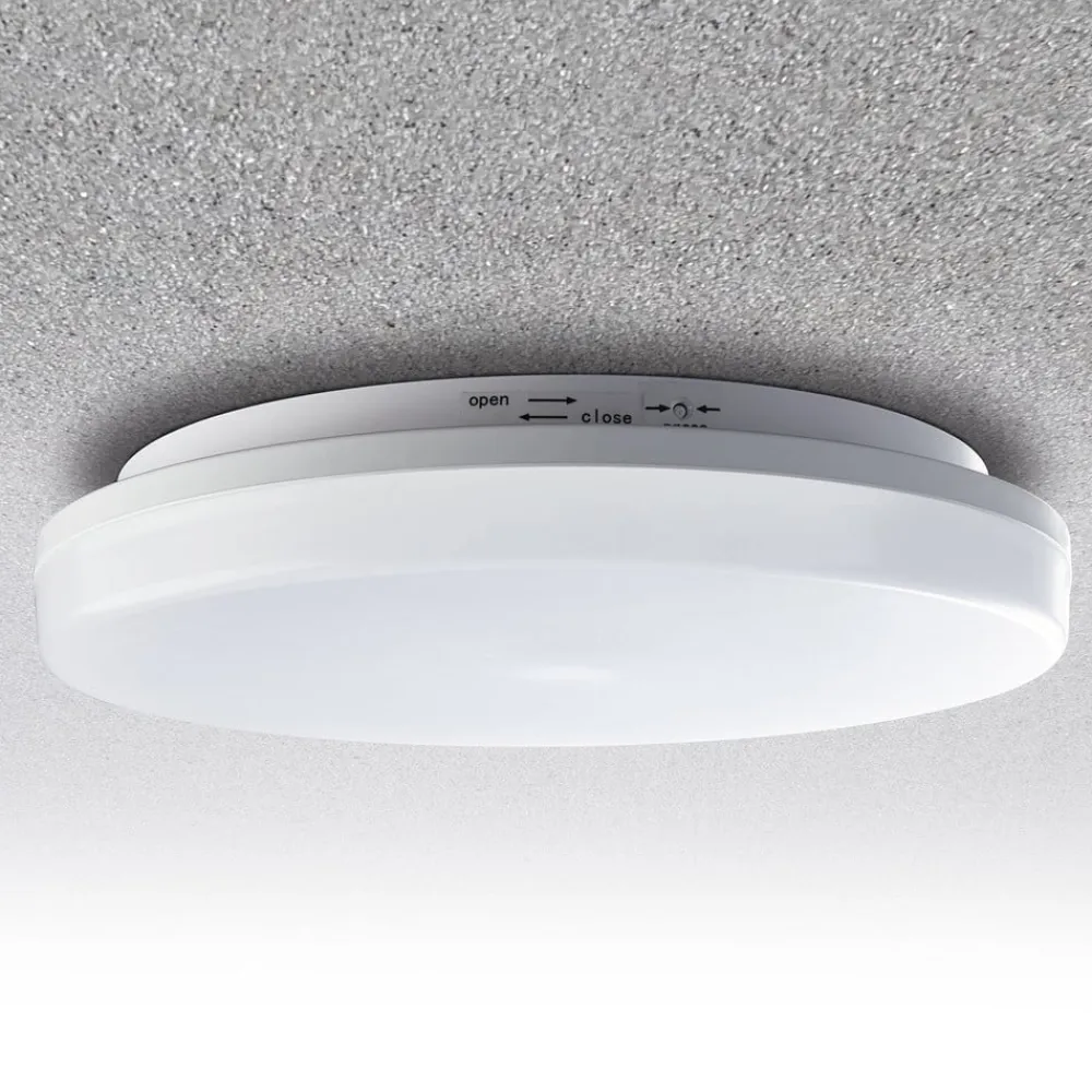 Heitronic Pronto LED-loftlampe, rund Ø 33 cm