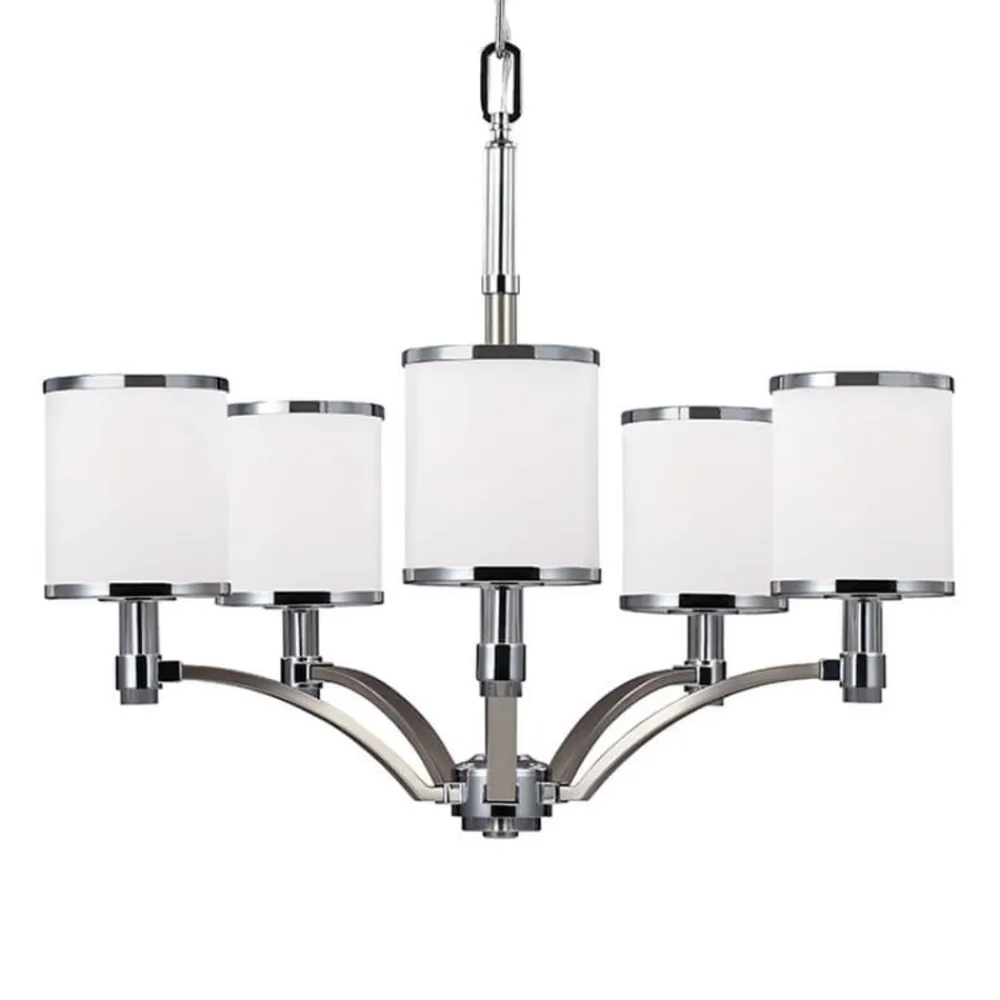 FEISS Lysekroner>Prospect Park lysekrone med 5 lyskilder