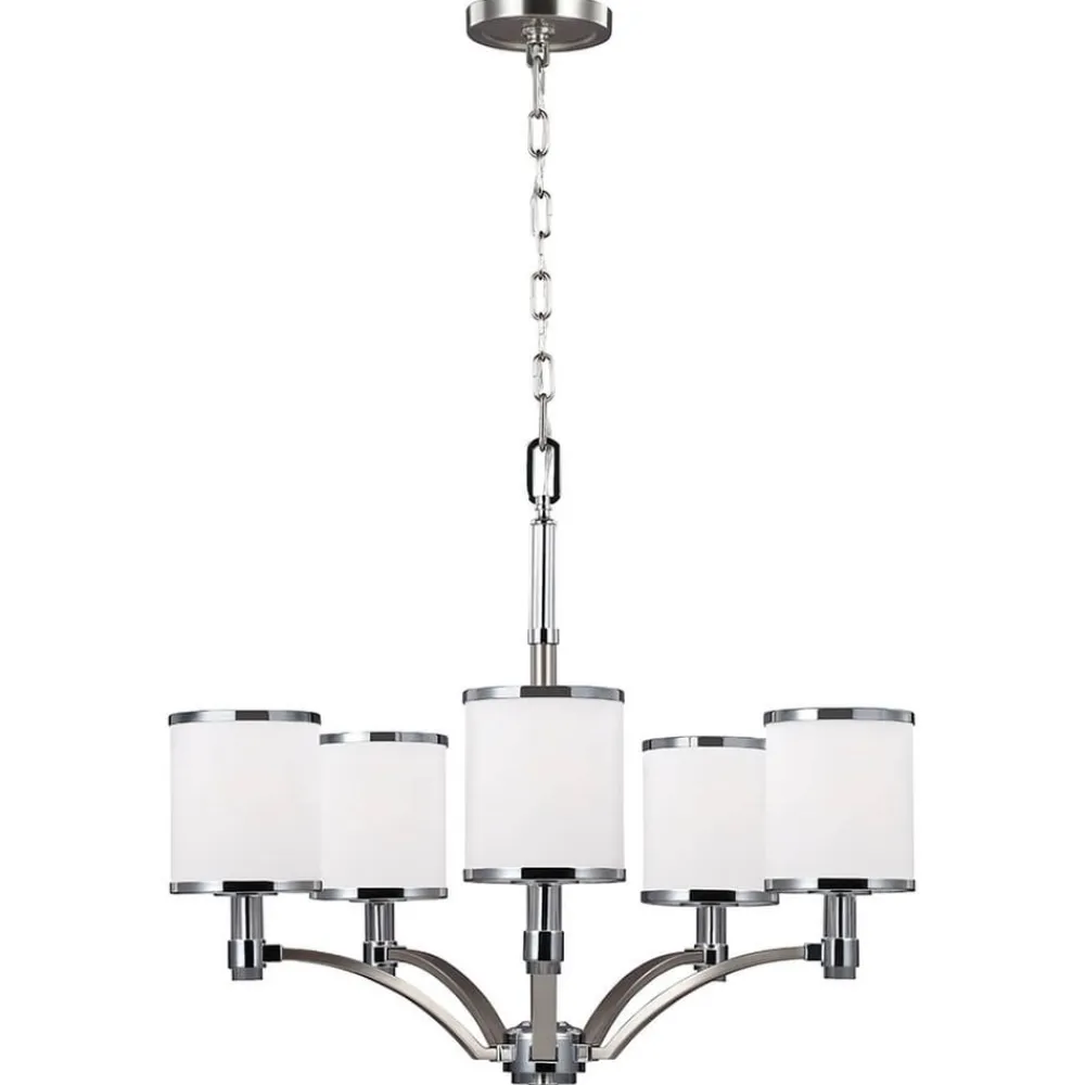 FEISS Lysekroner>Prospect Park lysekrone med 5 lyskilder