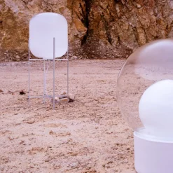 pulpo gulvlampe Oda Medium, hvid/hvid, højde 85 cm