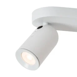 Punch loftspot, 4 lyskilder, bjælke, hvidt^Lucide Outlet