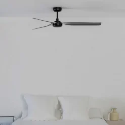 Punt M loftventilator, DC, 3 vinger, sort^FARO BARCELONA Hot