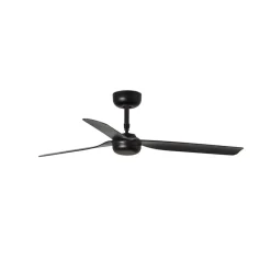 Punt M loftventilator, DC, 3 vinger, sort^FARO BARCELONA Hot