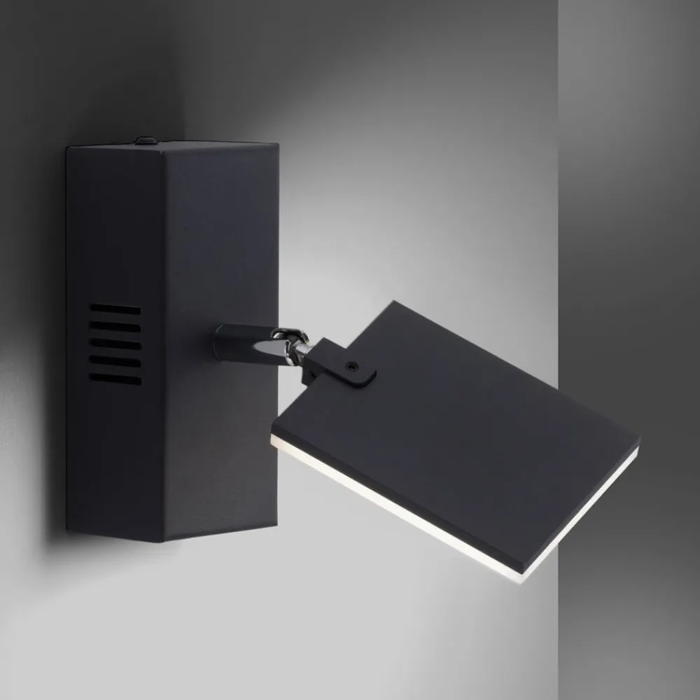 PURE Mira LED-væglampe med fjernbetjening CCT sort