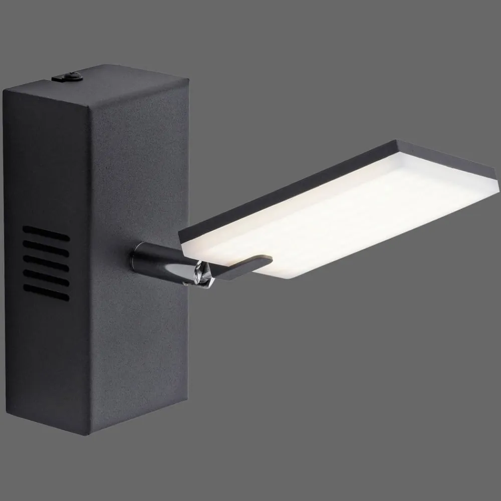 PURE Mira LED-væglampe med fjernbetjening CCT sort