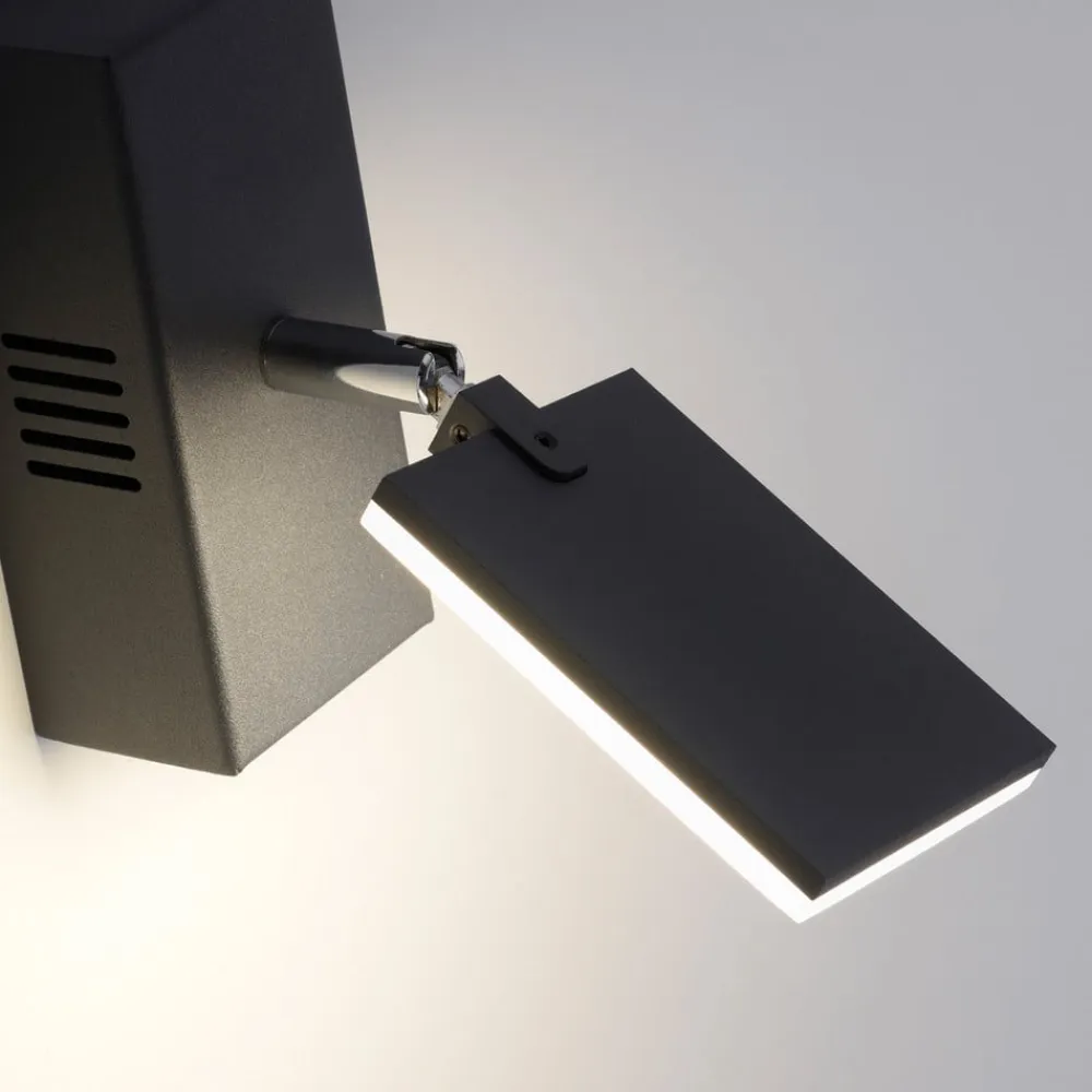 PURE Mira LED-væglampe med fjernbetjening CCT sort