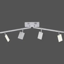 PURE Mira loftlampe 4 lk, fjernbetjening CCT, alu