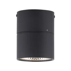 Nola LED-loftlampe, 1 lyskilde, sort^PURE Discount