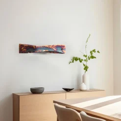 Quitani Baloria LED-væglampe, kulørt/oxideret