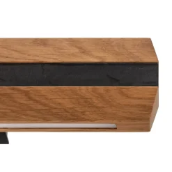 Quitani Elis LED-væglampe, eg/sort