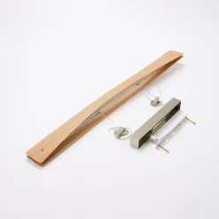 LED-pendel Lian, egetræ^Quitani New