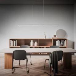 Quitani Pendellamper|Pendellamper>LED-pendel Margita, længde 118 cm, sort