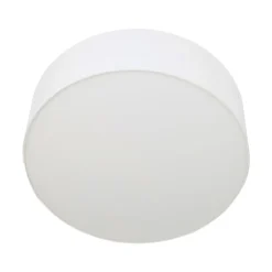 loftslampe Gala, Ø 50 cm, chintz, hvid, Ø 50 cm^Quitani Clearance