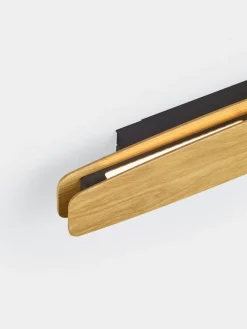 Persida LED-væglampe, 48 cm lang, eg, 2.700 K^Quitani New