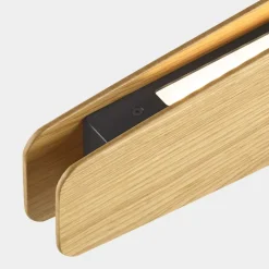 Persida LED-væglampe, 48 cm lang, eg, 2.700 K^Quitani New