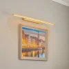 Quitani Væglamper>Talon LED-gallerilampe messing eloxal