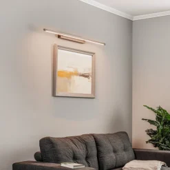 Quitani Væglamper|Væglamper>Talon LED-gallerilampe bronze lys anodiseret