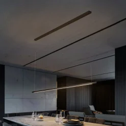 Talon LED-hængelampe sort anodiseret 32W^Quitani