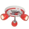 Racing LED-loftlampe med 3 lyskilder^Brilliant New