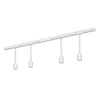 Briloner Skinnesystem>RAIL 230 V skinnesystem, hvid, 4 pendler, længde 1,5 m