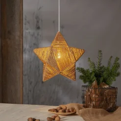 Rappe dekostjerne af papirsnører, hængende^STAR TRADING Clearance