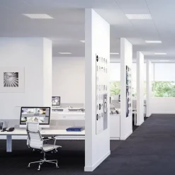 Regent Lighting Arbejdsrum/Kontor>Regent Dime Office loftlampe 36,6 cm 12 W 4.000 K