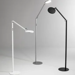 Regina LED-gulvlampe, 1 lyskilde, hvid^Fabas Luce Outlet