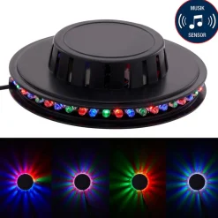 Briloner RGB LED-lyshjul - dekorativt lys med musiksensor