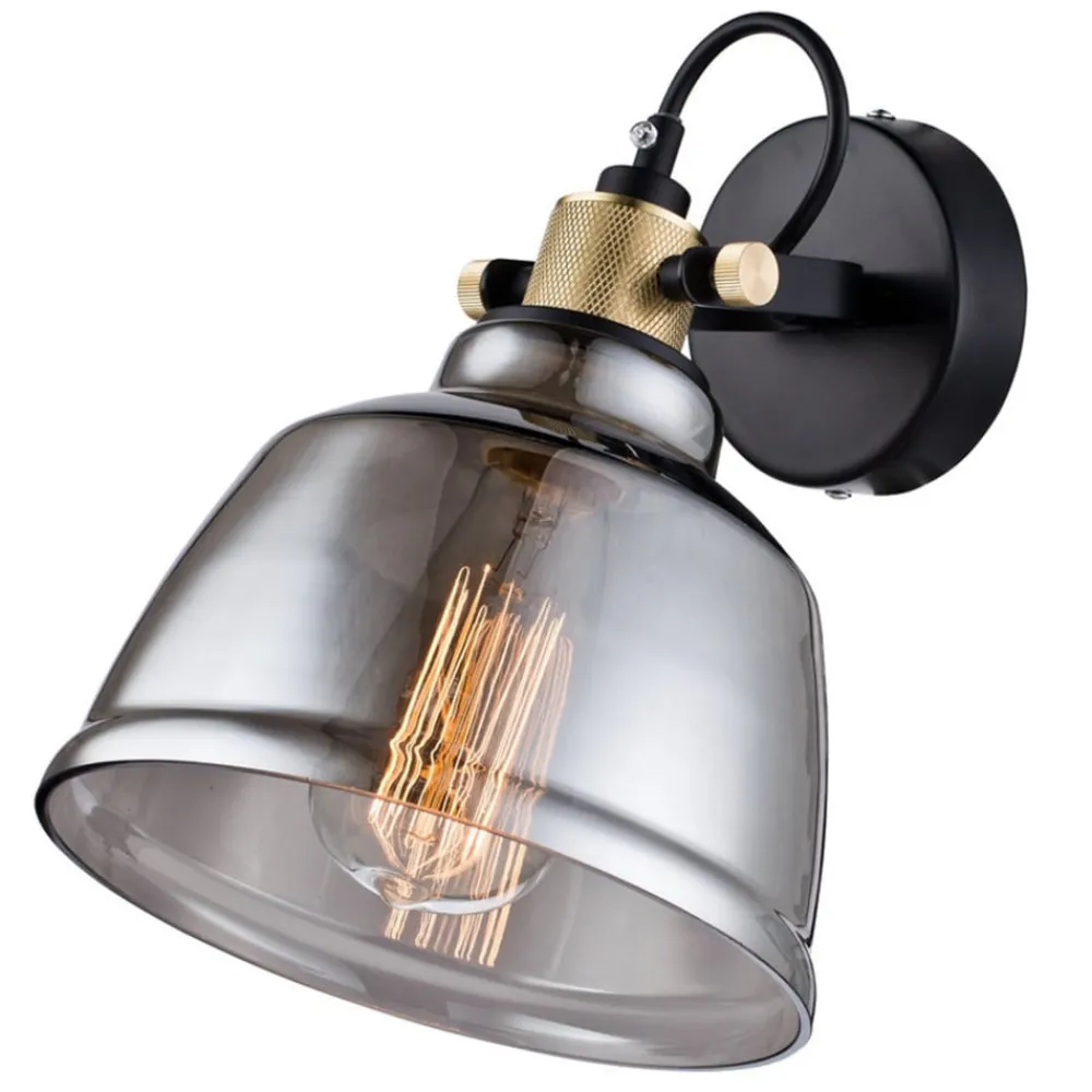 Maytoni Væglamper|Væglamper>Røgglasskærm - væglampe Irving