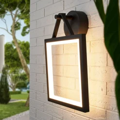 Ringformet udendørs LED-væglampe Mirco^Lucande Clearance