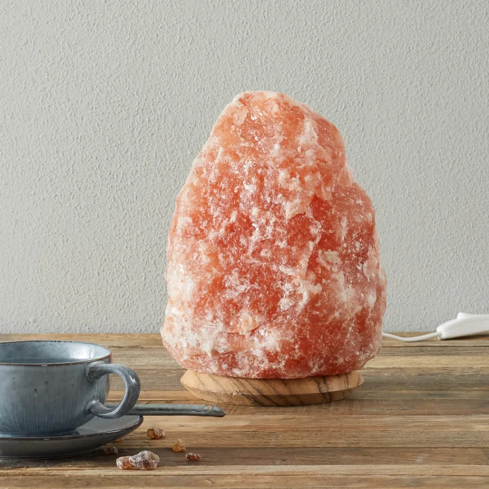 ROCK - Saltkrystal-lampe 4-6 kg, højde ca. 23 cm^Wagner Life Hot