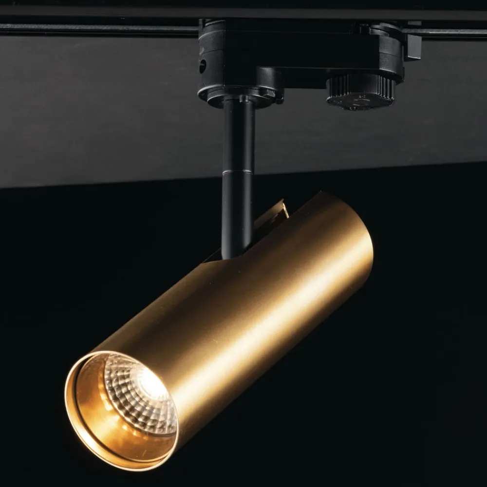 Eco-Light Rocket 7W 3.000K LED-spotlight i guld