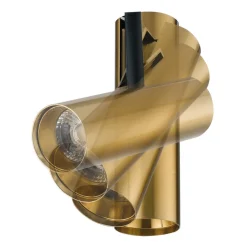 Eco-Light Rocket 7W 3.000K LED-spotlight i guld