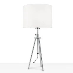 ORION Roger bordlampe, trebenet, højdejusterbar