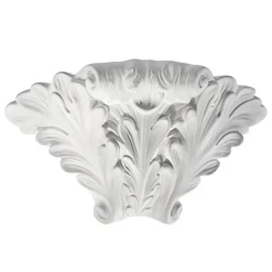 austrolux Rokoko væglampe med stukforsiring