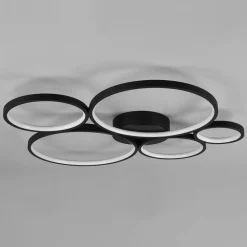 Trio Lighting Gang|Loftlamper>Rondo LED-loftlampe, mat sort