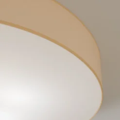 Rondo loftslampe, beige Ø 80 cm^TK Lighting Hot