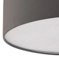 Rondo loftslampe, grå, Ø 50 cm^TK Lighting