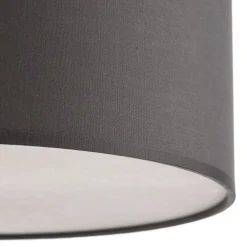 TK Lighting Rondo loftslampe, grå, Ø 30 cm