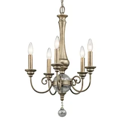 Rosalie lysekrone, 5 lyskilder, Ø 45 cm^KICHLER