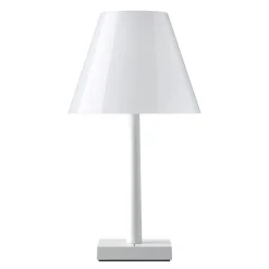 Dina T1 LED-bordlampe, hvid/hvid^Rotaliana New