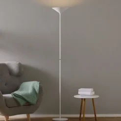 Dry LED-gulvlampe, mat hvid^Rotaliana Online